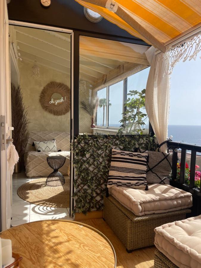 Boho Style Bungalow With Ocean View Mogán Esterno foto