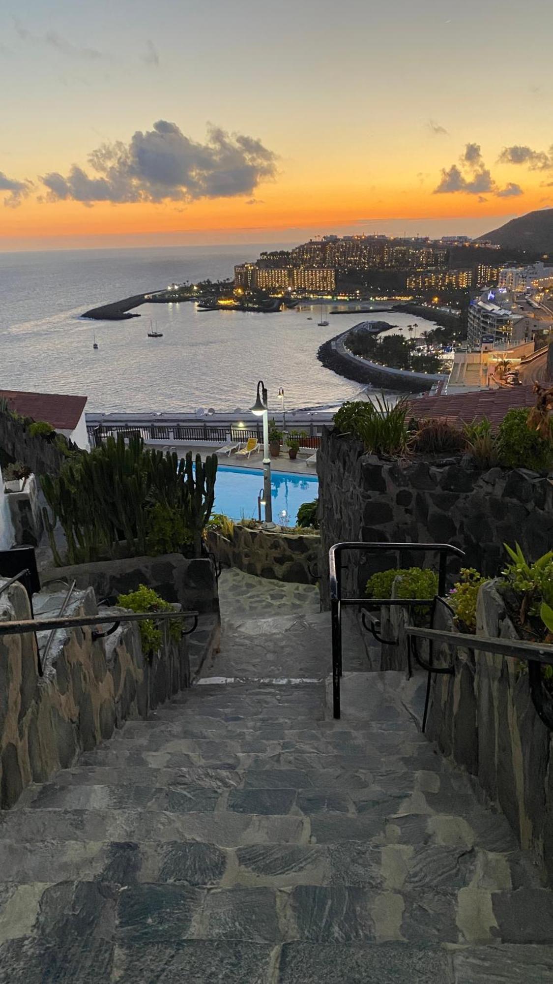 Boho Style Bungalow With Ocean View Mogán Esterno foto